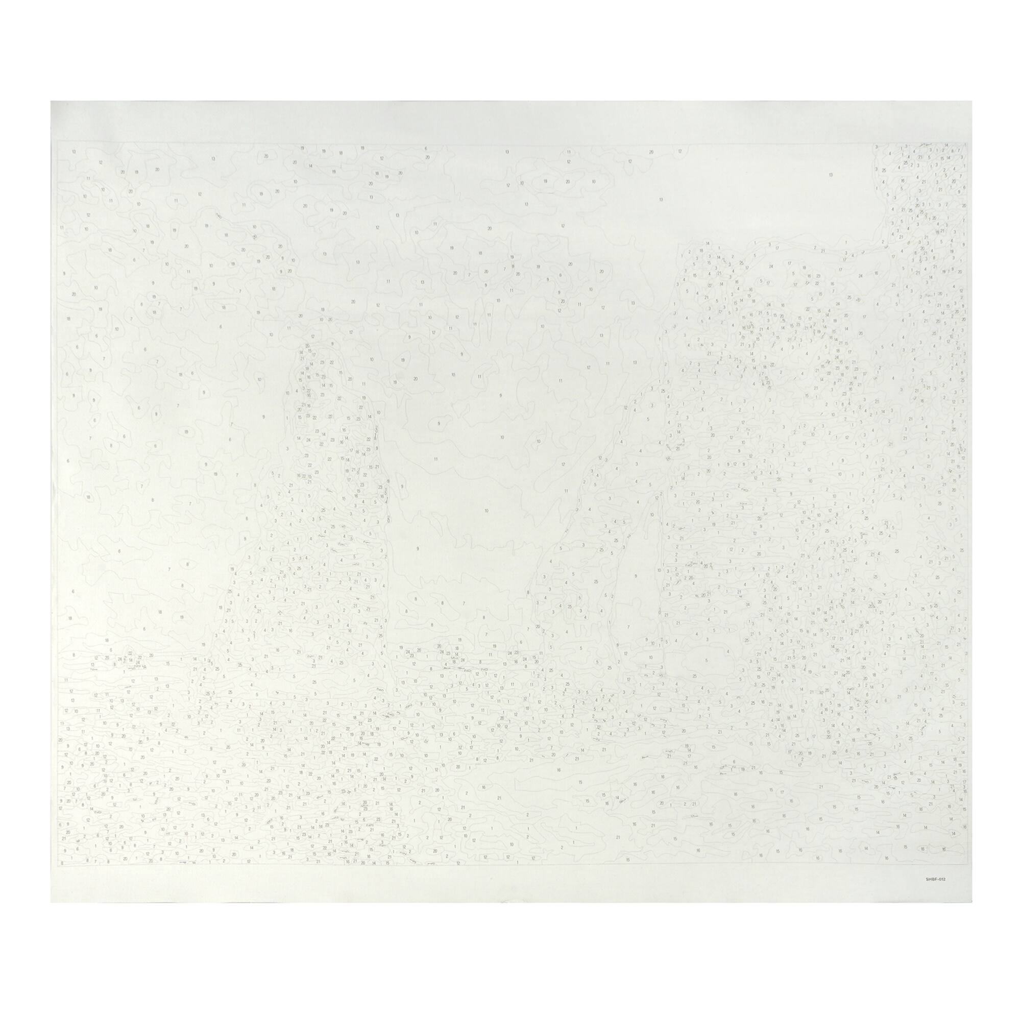 16" x 20" Cliffs at Etretat Paint-by-Number Kit with Wood Display Hanger by Artist's Loft®